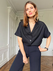 Chemise Ava Noir