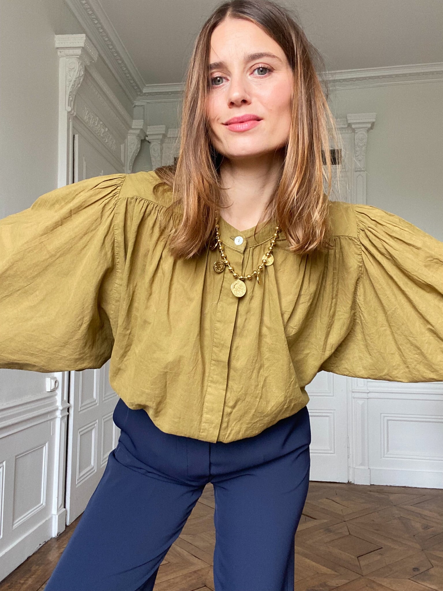 Blouse Alba Kaki