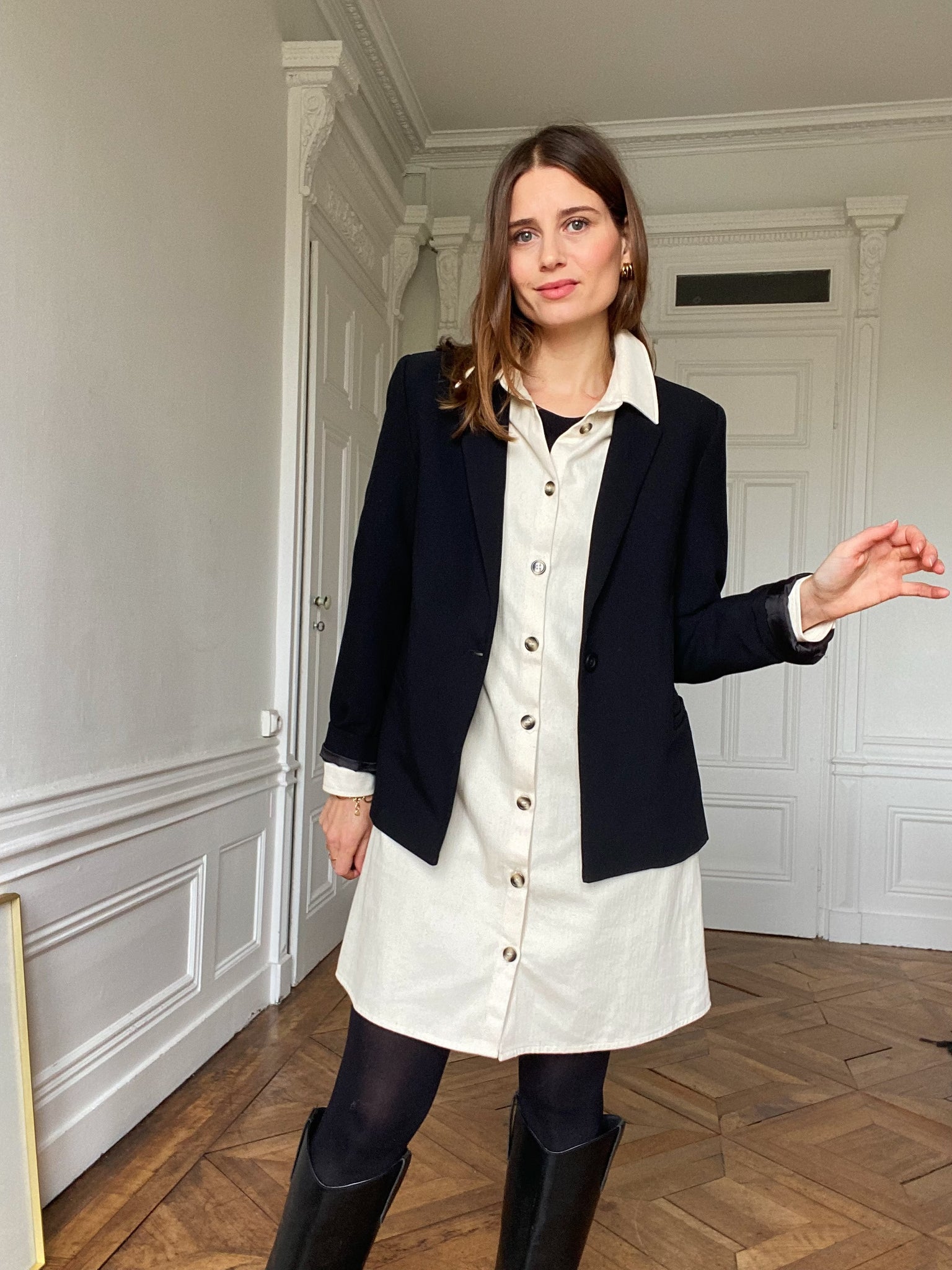 Robe Françoise Crème