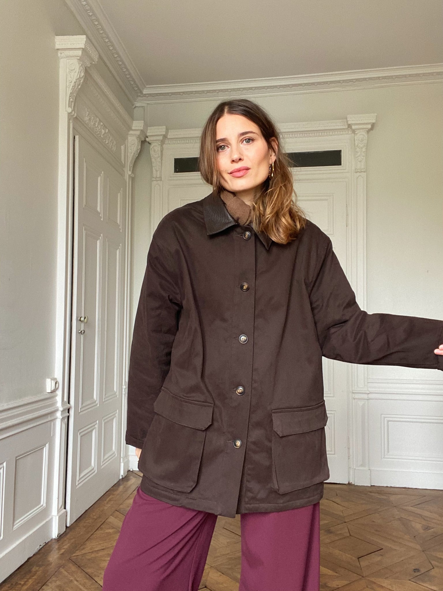 Veste Theodora Chocolat