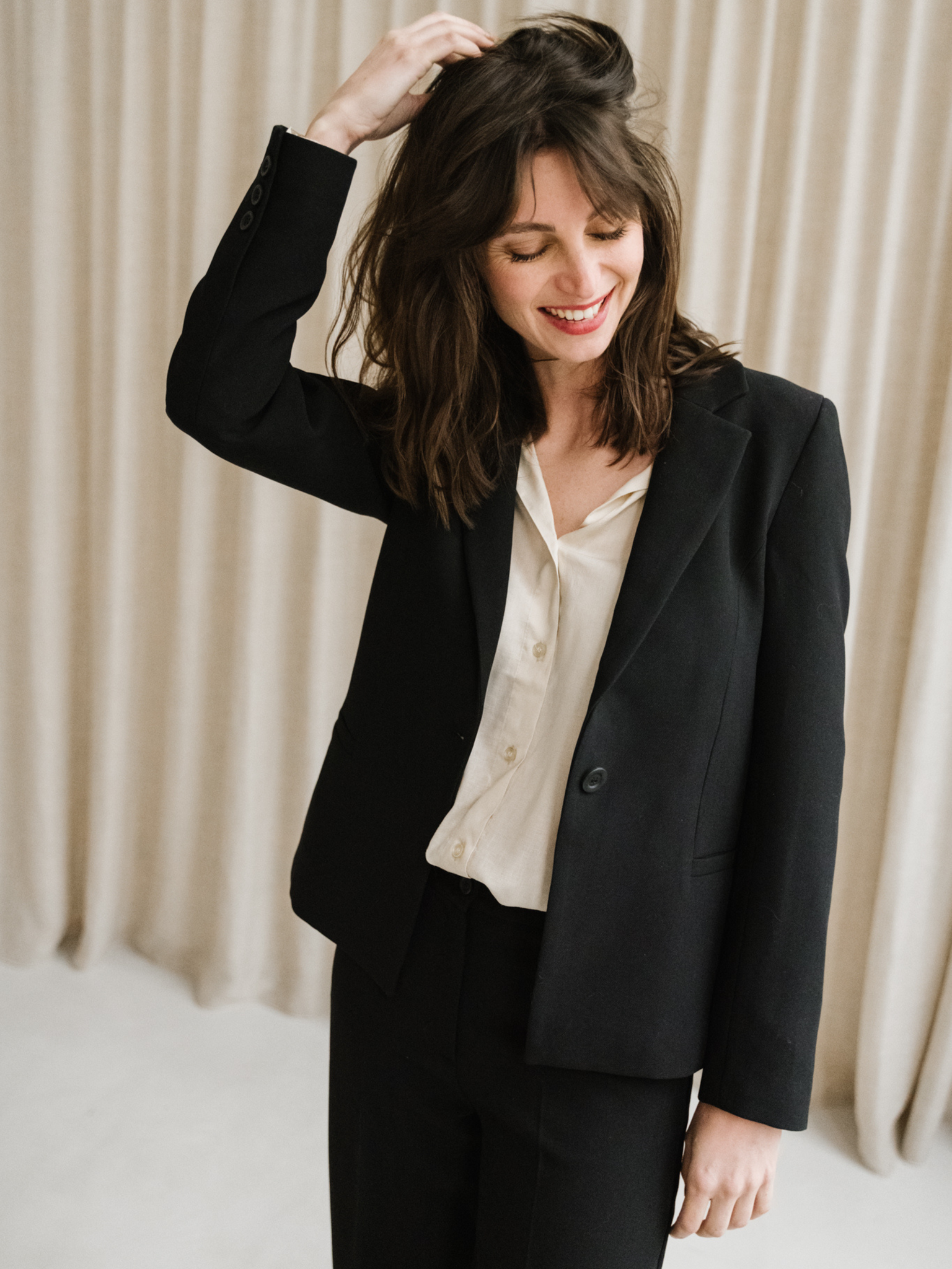 Charlotte Black Tailored Jacket